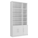 Ver mais imagens de Estante Multiuso de Livros 3 Portas Moderno 100% MDF 223CMX117CM Branco