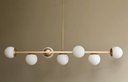 Ver imagem 3 de PENDENTE LUXO JABOTICABA 8 Ball 900mm