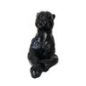 Escultura Estatua Pantera Negra Casa Decoração De Ambiente - 1