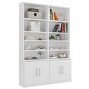 Ver imagem 4 de Estante de Livros Moderno MDF 154cmx223cm 4 Portas