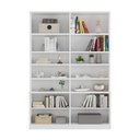 Ver imagem 5 de Estante de Livros Moderno MDF 154cmx223cm 4 Portas