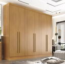 Ver imagem 1 de Guarda Roupa Casal 6 Portas 6 Gavetas 100% Mdf Gramado - Móveis Valverde - Cinamomo