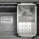 Ver imagem 7 de Pia Cuba de Cozinha em Aço Inox 304 - 78X43 Cor Preta - Tubrax