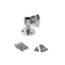 Ver imagem 3 de Prendedor Fixador Trava Porta 809 Imab Cromado Cr Piso com Buchas e Parafusos