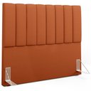 Ver imagem 2 de Cabeceira Cama Box Casal 140 cm Dália W01 Tecido Terracota - Lyam Decor