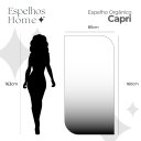 Ver imagem 5 de Espelho Capri - Linha Metal - Champanhe - 180x90