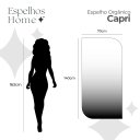 Ver imagem 6 de Espelho Capri - Linha Metal - Champanhe - 180x90