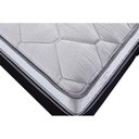 Ver imagem 4 de Cama Box Solteirão: Colchão Molas Ensacadas Herval La Playa C1634 + Base Crc Suede Gray (96x203x28