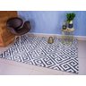 Tapete Belluno Geométrico Preto e Branco 1,40 X 2.00 - 4