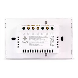 Interruptor Inteligente Wifi 2 Botões Touch Smart Ekaza Alexa e Google - 5