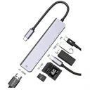 Ver imagem 1 de Hub Estação 7x1 Type C Macbook X Usb-c Pd Usb 3.0 Sd Tf Hdmi 4k
