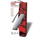 Ver imagem 5 de Hub Estação 7x1 Type C Macbook X Usb-c Pd Usb 3.0 Sd Tf Hdmi 4k