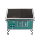 Ver imagem 5 de Fogao a Lenha GII N 2 Sec Xviii Premium Turquesa Se