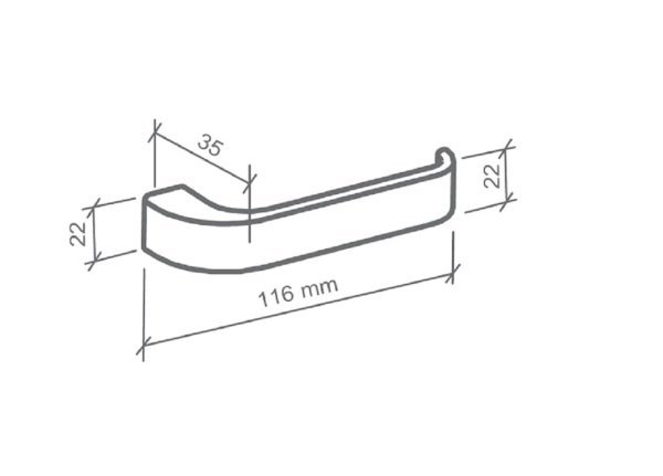 Fechadura Odin Imab Externa com Cilindro Escovada Cromo Acetinada Ca 40mm - 3