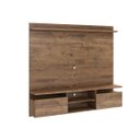 Ver mais imagens de Sala de Estar Completa com Painel Home, Sofá e 2 Poltronas Viero