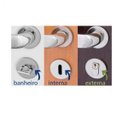 Ver imagem 7 de Fechadura para Banheiro 40mm Odin Cromado - Imab Cj9741b13cr00