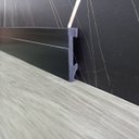 Ver imagem 4 de Rodape Poliestireno 7cm Preto Frisado 6748 2,40 Metros