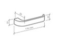 Ver imagem 3 de Fechadura Odin Imab Externa com Cilindro Chave Pequena Cromada 40mm