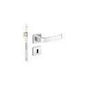 Ver imagem 1 de Fechadura Odin Imab Interna Cromada Quarto Chave Grande 40mm