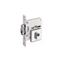 Ver imagem 2 de Fechadura Rolete Pivotante Externa Imab 2791 Quadrada Cromada com Cilindro