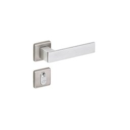 Fechadura Tess Imab Externa C/Cilindro Chave Pequena Escovada Cromo Acetinada Ca 40mm - 2