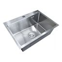 Ver imagem 1 de Cuba Pia Inox Quadrada Cozinha Gourmet 60cm com Acessórios