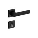 Ver imagem 1 de Fechadura Tess Imab Externa C/Cilindro Chave Pequena Preta Preto Fosco Pp 40mm