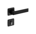Ver imagem 1 de Fechadura Tess Imab Externa C/Cilindro Chave Pequena Preta Preto Fosco Pp 40mm
