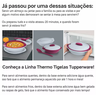 Tupperware Tigela Termica com Colher 1,5 Litro Tuperware Tigela Termica com Colher 1,5 Litro - 3