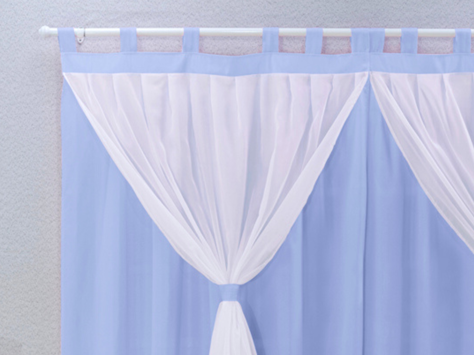 cortinas quarto infantil bebê persiana menina (o) criança + voil delicada luxo - 2