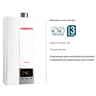 Aquecedor de Água a Gás Lorenzetti Lz 1600de-b Digital 15 Litros Branco Bivolt para Gn (gás Natural) - 4