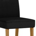 Ver imagem 3 de Kit 02 Cadeiras para Mesa de Jantar Estofada Lectus Luxo -new Ceval