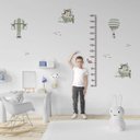 Ver imagem 3 de Régua do Crescimento Infantil Ursinho Baloeiro Piloto Verde - Rg18