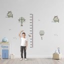 Ver imagem 1 de Régua do Crescimento Infantil Ursinho Baloeiro Piloto Verde - Rg18