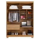 Ver imagem 1 de Guarda Roupa New Master 4 Portas:Cinamomo Off White
