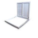 Ver imagem 2 de Tampa Para Casa De Maquina - Embutir Ventilada