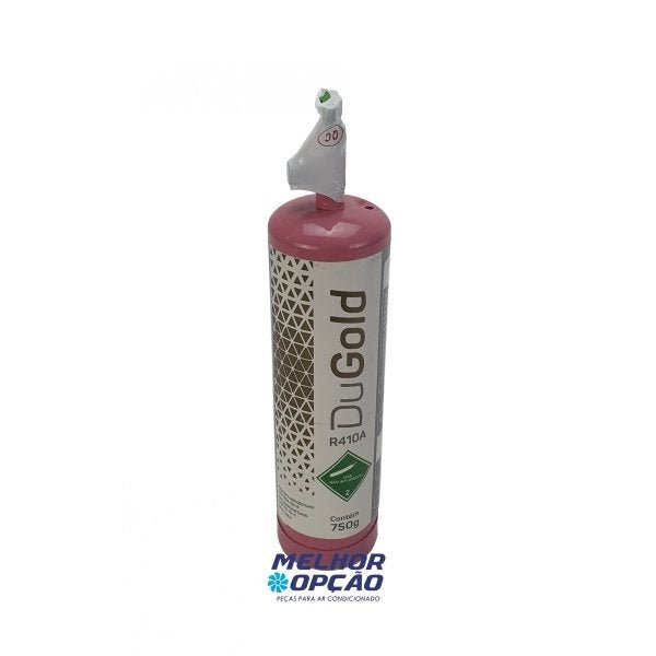 Tub R410 FLUIDO R410 R410A COM VÁLVULA REGISTRO LATA COM 750G DUGOLD ...