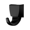 Ver imagem 1 de Cabide Quadrado Preto 2060 F24 - 7140063 - Lorenzetti