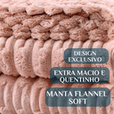 Ver imagem 3 de Cobertor Queen Super Grosso Fofinho Quente e Antialérgco Sophie:rosa