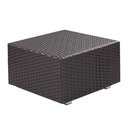 Ver imagem 4 de Conjunto de Sofás com 4 Lugares Alumínio Fibra Sintética Área Externa Jardim Piscina Varanda Largura