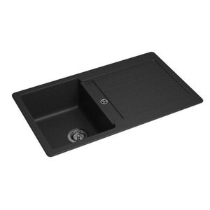 Cuba de Sobrepor Unic 86x50x20 Preto Escovado Deca