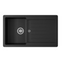 Ver imagem 2 de Cuba de Sobrepor Unic 86x50x20 Preto Escovado Deca