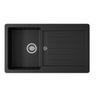 Cuba de Sobrepor Unic 86x50x20 Preto Escovado Deca - 2