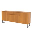 Ver imagem 7 de Buffet Aparador Industrial Lume 183 cm 4 Portas e 2 Gavetas - Cedro