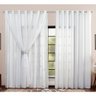 Cortina de Voil Strip Branco com Microfibra 6,00m X 2,70m - 1
