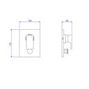 Ver imagem 2 de Misturador Monocomando 4 Vias 2994 Unic Gl90 Gold Deca