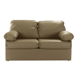 Sofá-cama 2 Lugares MH-1456 Herval Colchão Casal Bege K - 2