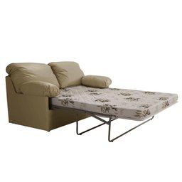 Sofá-cama 2 Lugares MH-1456 Herval Colchão Casal Bege K - 3