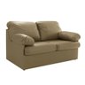 Sofá-cama 2 Lugares MH-1456 Herval Colchão Casal Bege K - 1