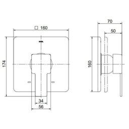 Acabamento Monocomando Chuveiro e Ducha Higiênica Minima Ouro Polido Docol - 2 Acabamento Monocomando Chuveiro e Ducha Higiênica Minima Ouro Polido Docol - 2